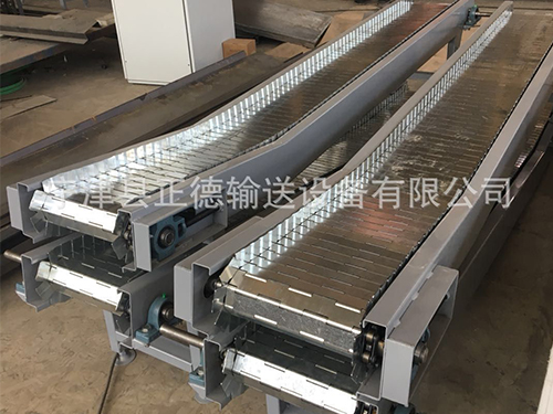 鏈板輸送機的安裝